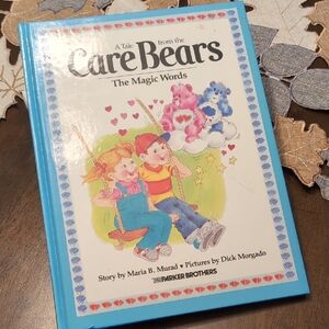 Vintage 1984 Care Bears 'The Magic Words' Book